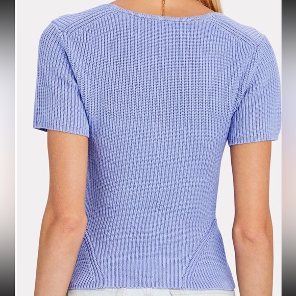 NWT STAUD Buxton Top Perriwinkle Size Small - Picture 2 of 6